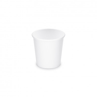 Papierový pohár biely 110 ml, XS (Ø 62 mm) [50 ks]
