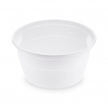 Polievková miska biela (PP) 500 ml, Ø 127 mm [50 ks]