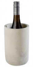 Chladič ELEMENT víno vonkajší Ø 12 cm, výška: 19 cm, vnútro Ø 10 cm betón šedý