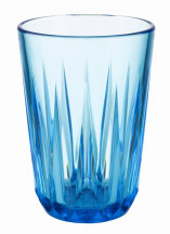 Pohár CRYSTAL Ø 7,5 cm, výška: 11 cm, 0,20 l Tritan, farba modrá