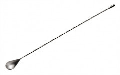 Barová lyžica špirála dĺžka:44cm nerez