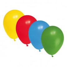 Nafukovací balónik, farebný mix, `M` [20 ks]