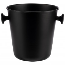 Chladič BLACK sekt/víno dva úchyty Ø 21,5 cm, výška: 22 cm, 5 l hliník, farba čierna