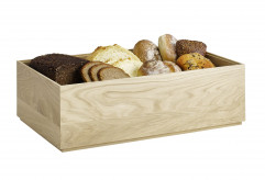 Box/nádoba VALO 53x32,5cm, výška:16,5cm drevo dub svetlý olejovaný