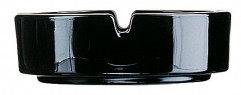 Popolník EMPILABLE 85 mm farba čierna, tvrdené sklo