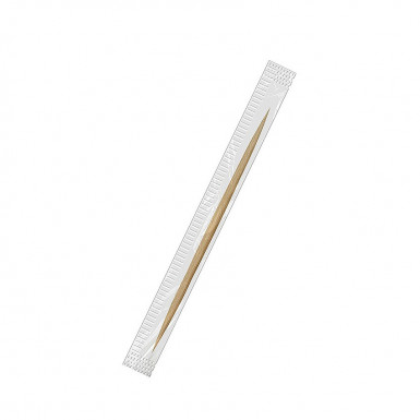 Špáradlo (drevené FSC 100%) Ø2 x 65 mm jednotlivo balené v celofáne [1000 ks]