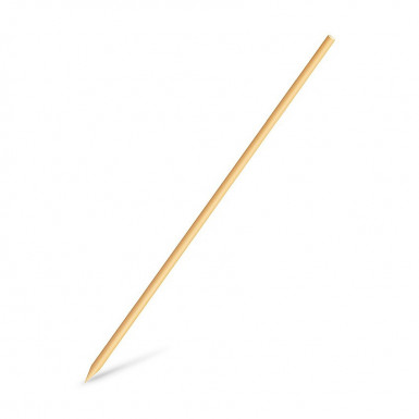 Špajdľa (drevená FSC 100%) hrotená Ø3mm x 25cm [100 ks]