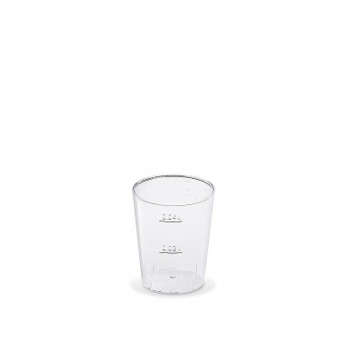 Pohárik kryštál (PS) Ø43mm 2cl/4cl [10 ks]