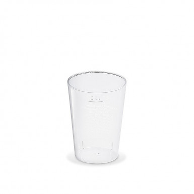 Pohárik kryštál (PS) Ø55mm 0,1L [40 ks]