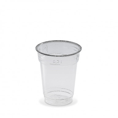 Pohár (rPET) číry Ø78mm 0,2L [50 ks]
