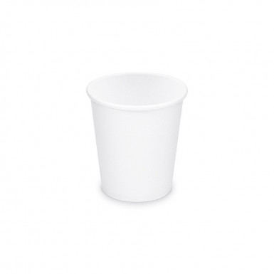 Papierový pohár biely Ø73mm 200ml `S: 0,18L/7oz` [50 ks]