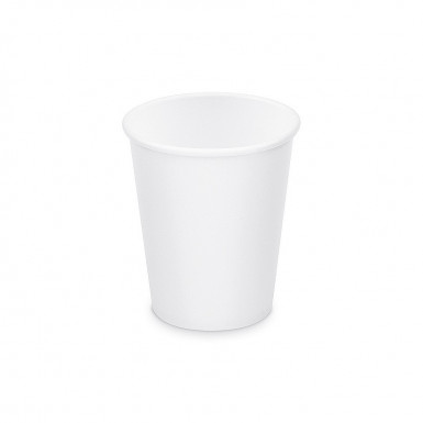 Papierový pohár (FSC Mix) biely Ø80mm 280ml `M: 0,2L/8oz` [50 ks]