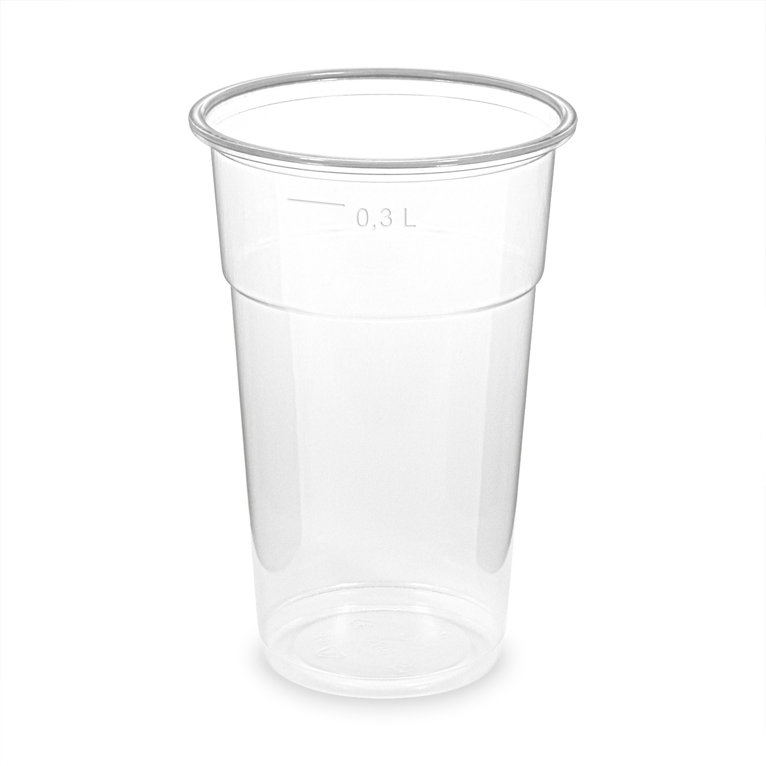 Kávový pohár hnedo-biely 0,2 l -PP- (Ø 70 mm) [100 ks]