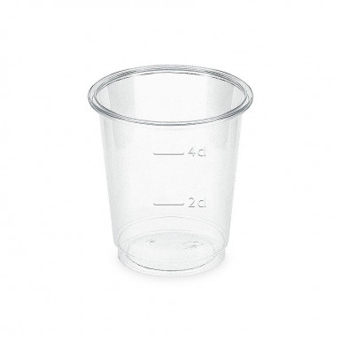 Pohárik (PLA) číry Ø48mm 2cl/4cl [40 ks]