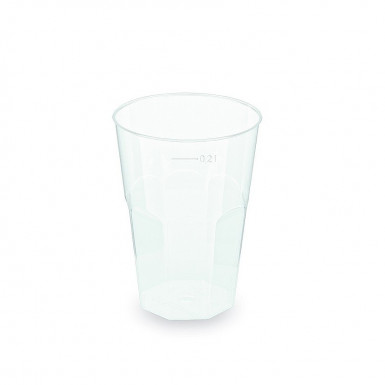 Pohár vratný (PP) opakovane použiteľný Koktejl Ø70mm 0,2L [25 ks]