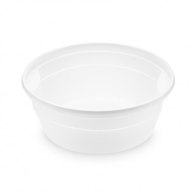 Miska (PP) biela Ø127mm 350ml [50 ks]