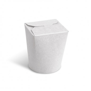 Food box Asia (PAP/PE) biely 500ml/16oz [50 ks]
