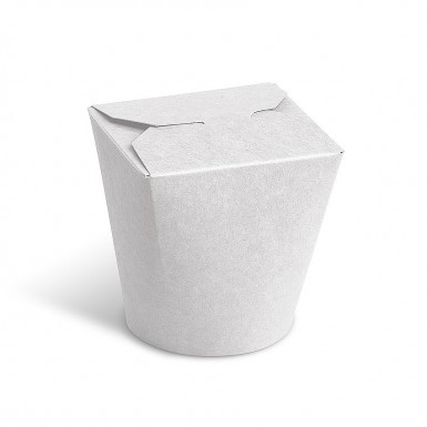 Food box Asia (PAP/PE) biely 750ml/26oz [50 ks]