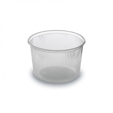 Miska (PP) okrúhla priehľadná Ø101mm 300ml [100 ks]