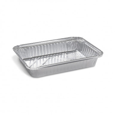 Miska (ALU) hranatá 220 x 155 x 40 mm 820ml [100 ks]