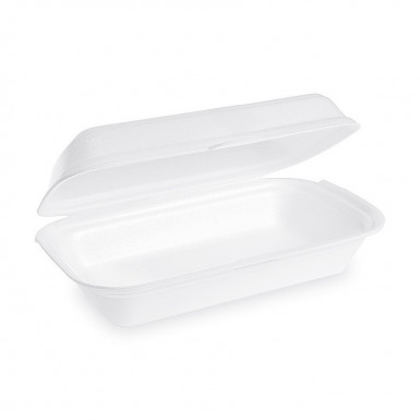 Menu box (XPS) biely 240 x 133 x 75 mm 780ml [125 ks]