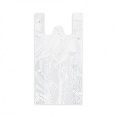 Taška (HDPE) biela 24+11 x 44 cm `4kg` [100 ks]