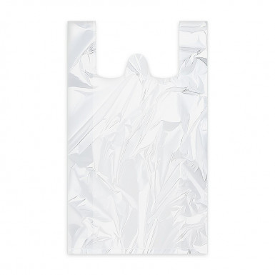 Taška (HDPE) biela 30+18 x 55 cm `10kg` [100 ks]