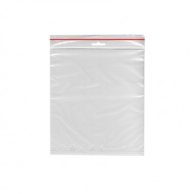 Rýchlouzatváracie vrecko (LDPE) transparentné 20 x 25 cm [1000 ks]