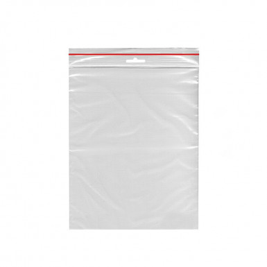 Rýchlouzatváracie vrecko (LDPE) transparentné 20 x 30 cm [1000 ks]