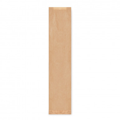 Desiatové pap. vrecká hnedé - bageta (12+5 x 59 cm) [1000 ks]