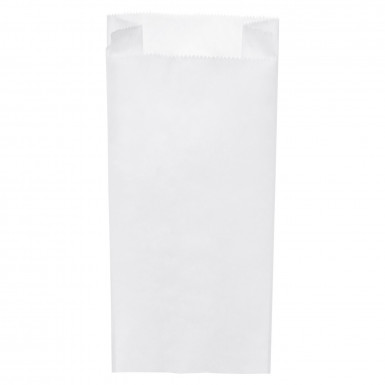 Desiatové pap. vrecká biele 5 kg (20+7 x 45 cm) [1000 ks]