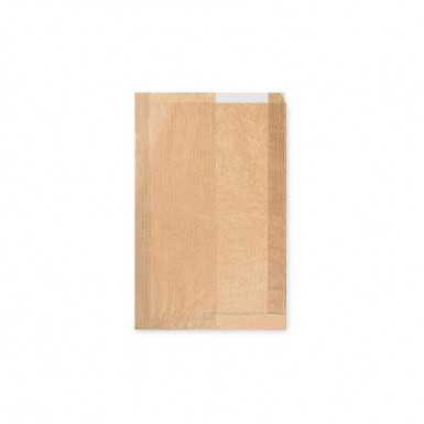 Papierové vrecko (PAP/PP) s okienkom 22+5 x 34 cm [1000 ks]