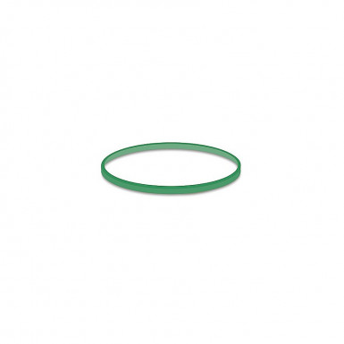 Gumička slabá zelená 1mm Ø5cm [1 kg]