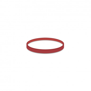 Gumičky červené silné (3 mm, Ø 5 cm) [1 kg]