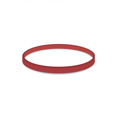 Gumička silná červená 4mm Ø8cm [1 kg]