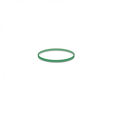 Gumička slabá zelená 1mm Ø4cm [50 g]
