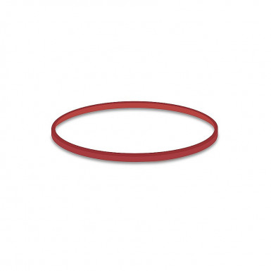 Gumička slabá červená 1mm Ø8cm [50 g]