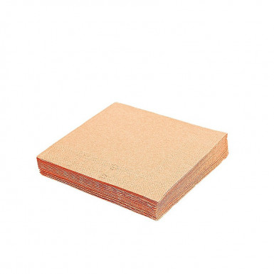 Obrúsok (PAP FSC Mix) 3vrstvý apricot 33 x 33 cm [20 ks]