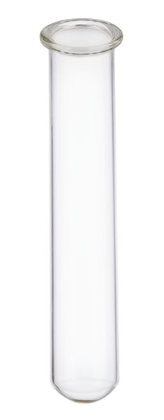 Váza ELEMENT so sklom 10x4,5cm, výška:12,5cm, 0,025lt betón, sklo, spodná strana vhodná na nábytok