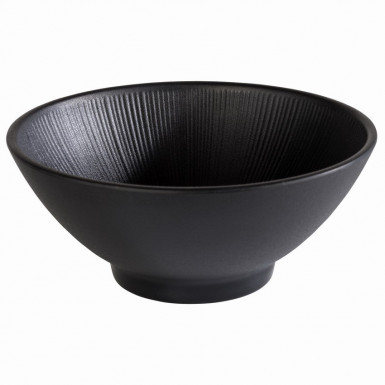 Miska NERO Ø 19 cm, výška: 8 cm, 0,9 l melamin, farba čierna