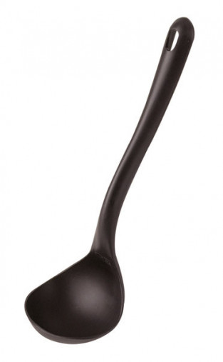 Naberačka POLYAMID odolný do 220°C Ø 9 cm, rúčka: 23 cm farba čierna