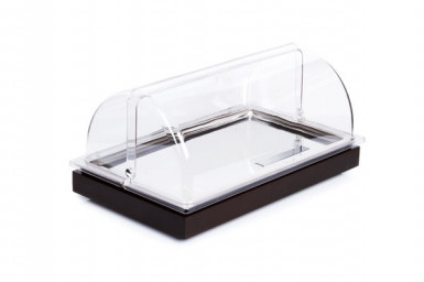 Podnos FRAMES chladiaci set 2 ks 53 x 32,5 cm, výška: 27,5 cm buk, masív, farba wenge