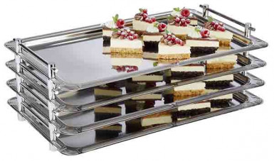 Podnos-systém PROFI LINE GN 1/1 53 x 32,5 cm, využiteľná výška 4 cm 18/10 nerez