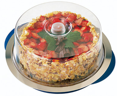 Podnos THERMO TABLETT SET set 5 dielny Ø 35 cm, výška: 15 cm SAN priesvitný