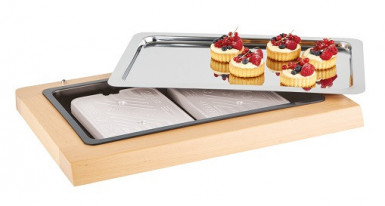 Vitrína TOP FRESH 60 x 41 cm, výška: 5 cm set
