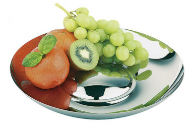 Miska k etažierke ROYAL Ø24cm, výška:3cm, 0,6lt 18/8 nerez