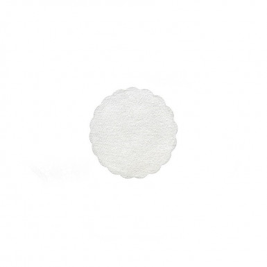 Rozetka (PAP-Airlaid) PREMIUM biela Ø9cm [40 ks]