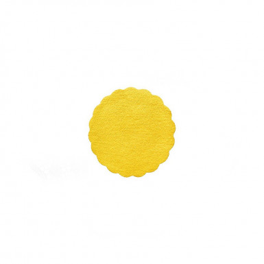 Rozetka (PAP-Airlaid) PREMIUM žltá Ø9cm [40 ks]