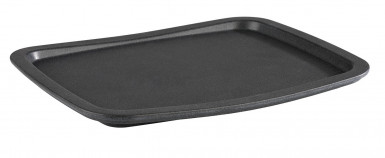 Podnos GN 1/2 IRON 32,5x26,5cm, výška:2cm melamín, antracit