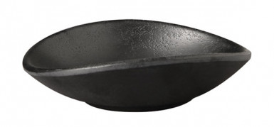 Miska ZEN 11x10 cm, výška: 3 cm, 0,04 l melamín farba biela, optika kameň